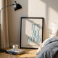Blue It's All Good Typography Art - Empowerment Print - Digital Print