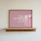 The Homebody Club Pink Print | Neutral Decor - Digital Print ( Horizontal )