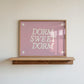 Pink Dorm Sweet Dorm Art Print - Digital Print