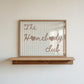 The Homebody Club Beige Striped Print - Digital Print