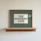 The Homebody Club Green Striped Print -  Digital Print