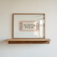 North Pole Ticket Print | Vintage Cream