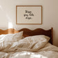 Hope You Like Dogs Funny Horizontal Print - Digital Print
