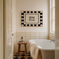 Bom Dia Checkered Art - Digital Print ( Horizontal )
