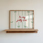 In My Jolly Era | Green Striped Bow Print