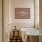 The Homebody Club Beige Print | Neutral Decor - Digital Print ( Horizontal )