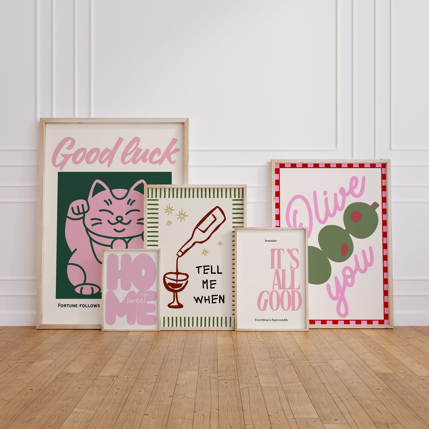 Dopamine Gallery Set of 10 - Digital Print