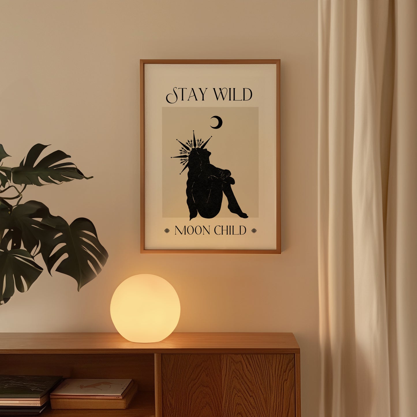 Stay Wild Moon Child - Digital Print