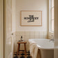 The Homebody Club Black Print | Neutral Decor - Digital Print ( Horizontal )