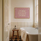 Pink Dorm Sweet Dorm Art Print - Digital Print
