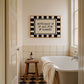 Actually It Is All Fun & Games Black & White Checkered Print -  Digital Print ( Horizontal )