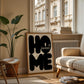 Home Sweet Home Modern Poster - Digital Print