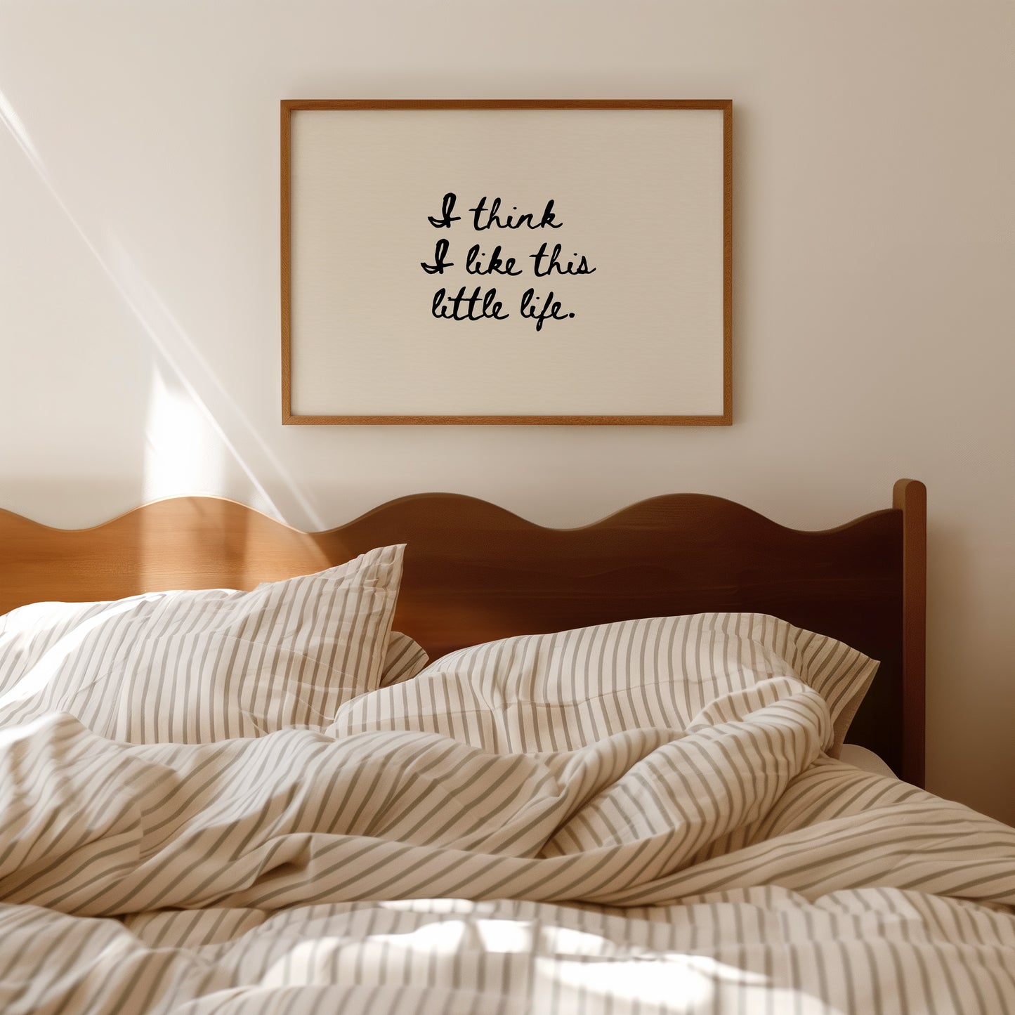 I think I Like This Little Life Minimalist Print - Digital Print