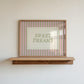 Pink Sweet Dreams Striped Art - Digital Print