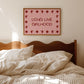 Long Live Girlhood Star Art - Digital Print ( Horizontal )