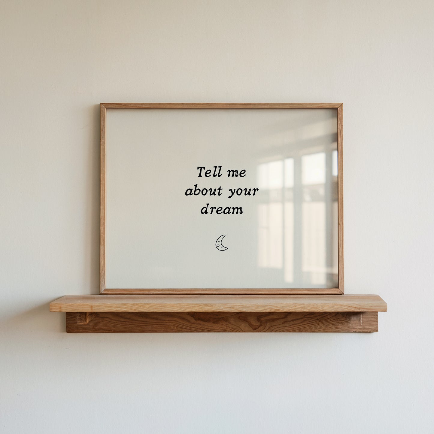 Tell Me About Your Dream Bedroom Print - Digital Print
