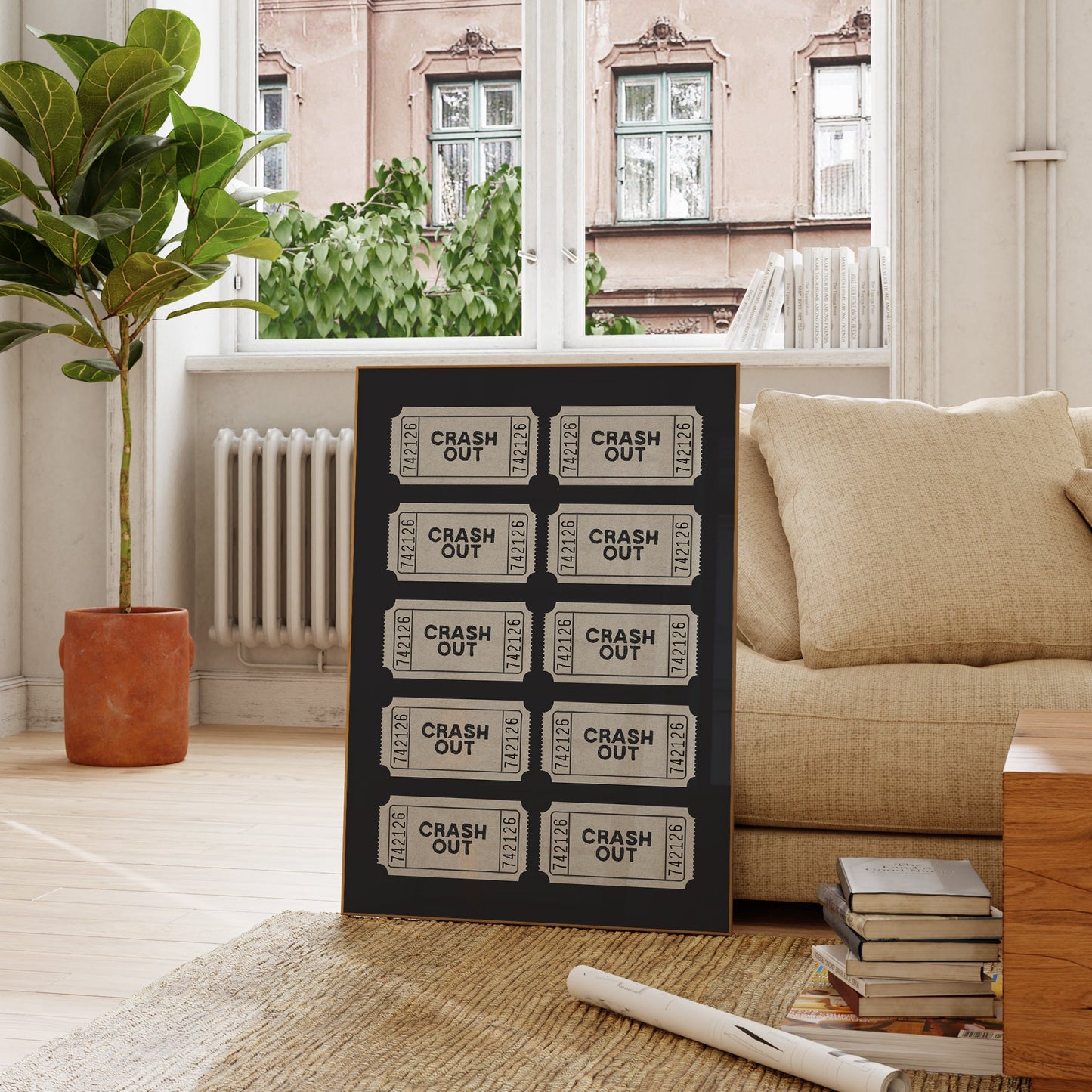 Crash Out Admissions Ticket