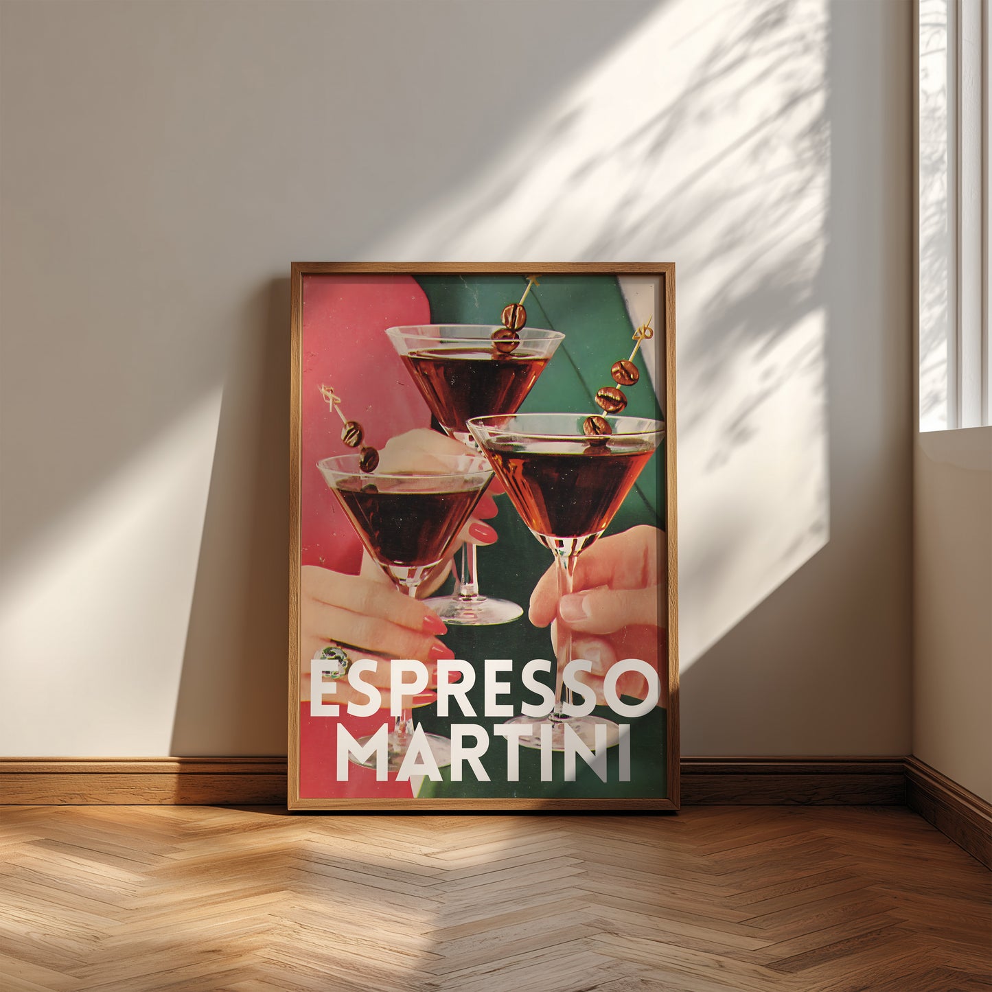 Retro Espresso Cocktail - Digital Print