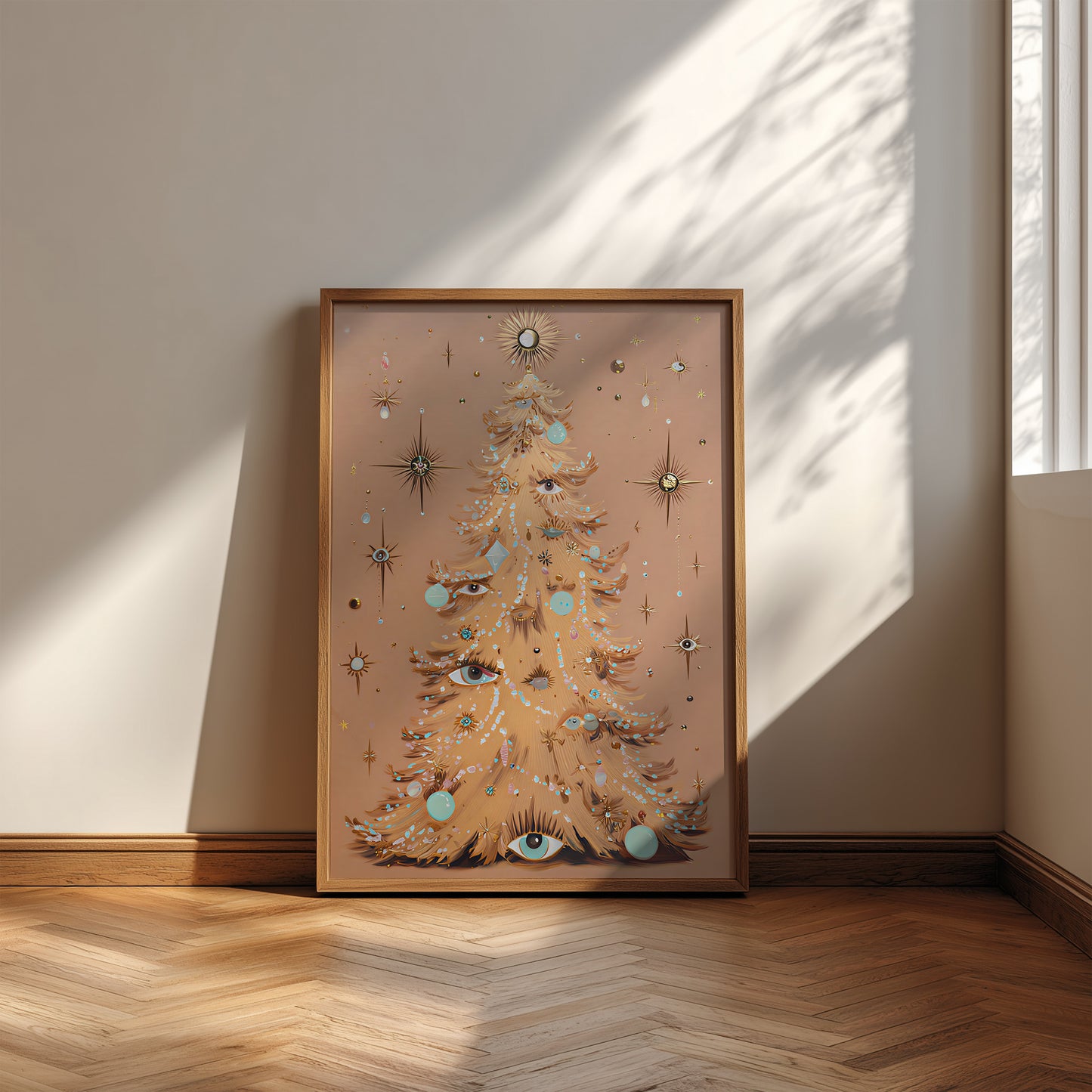 Mystic Boho Christmas Tree - Digital Print