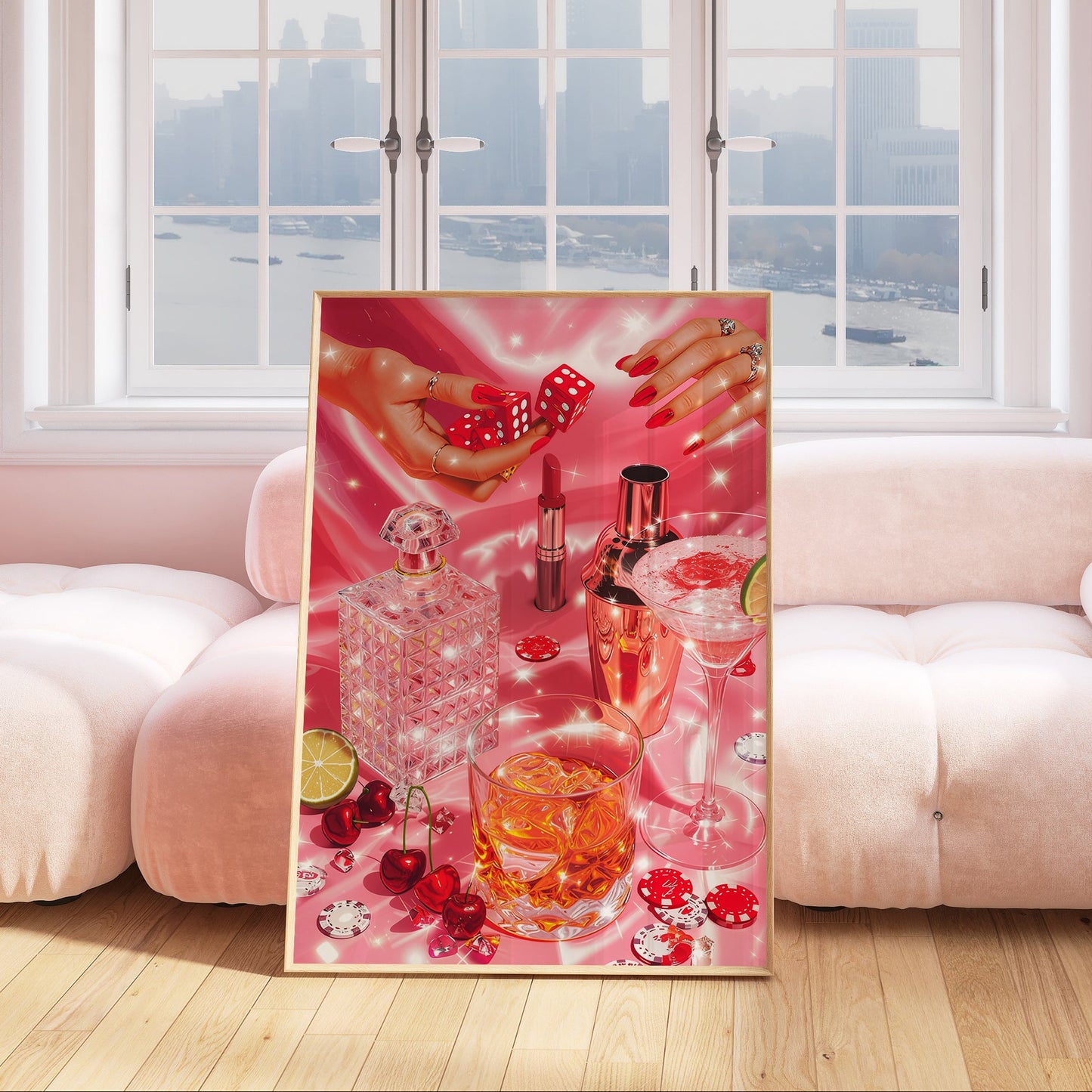 Retro Glam Poker Night