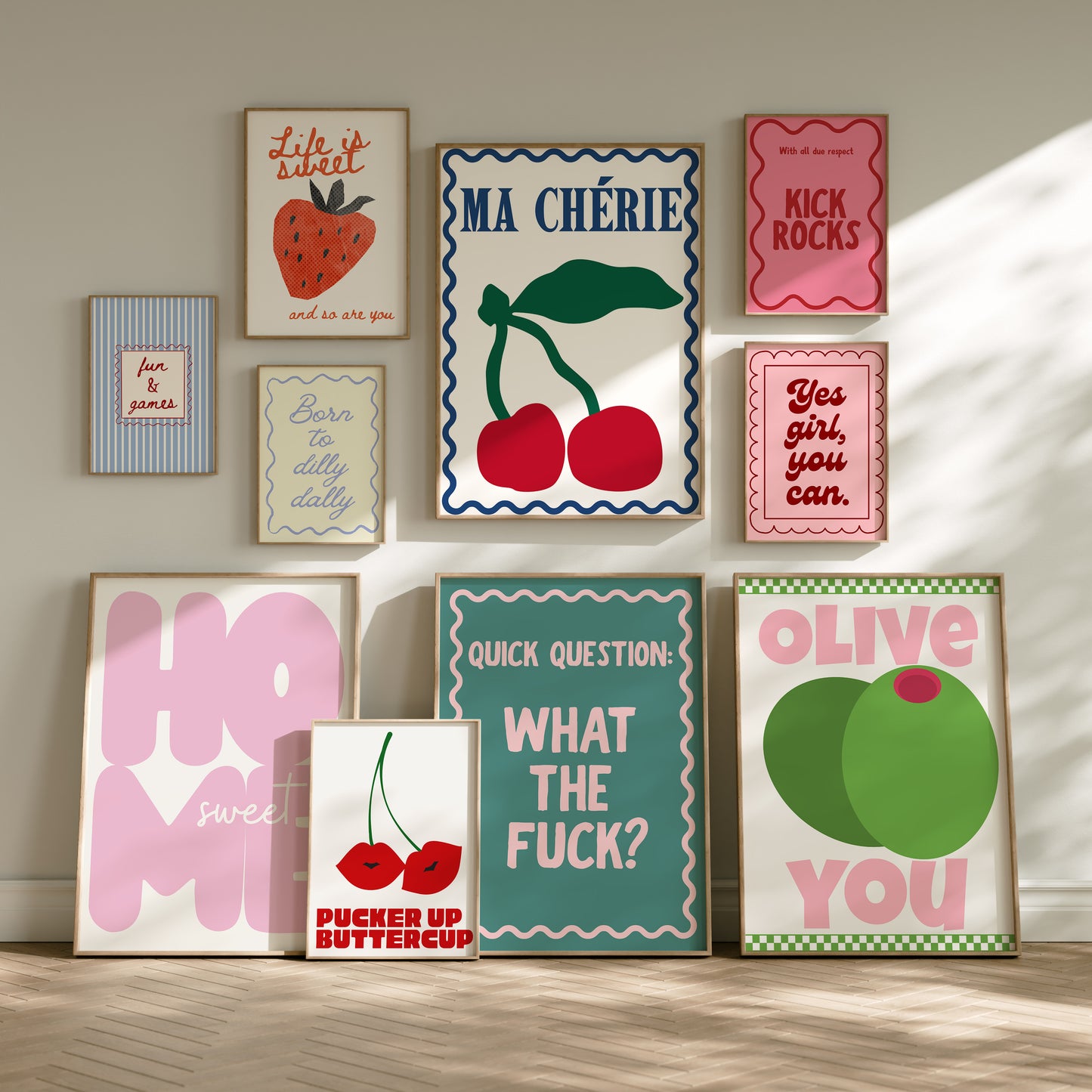 Ma Cherie Print - Digital Print