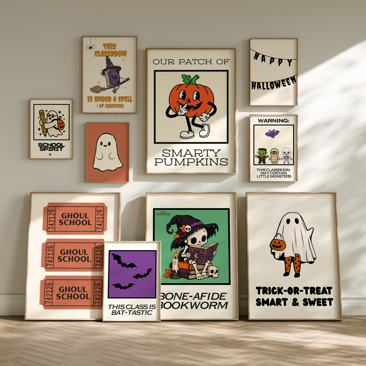 Classroom Halloween Decor Set of 10