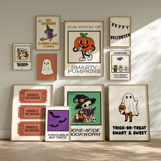 Classroom Halloween Decor Set of 10