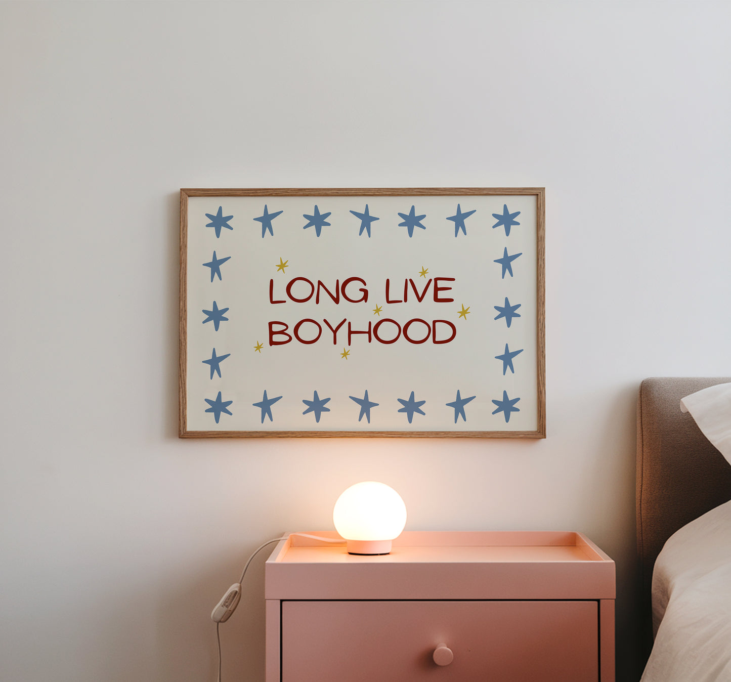 Long Live Boyhood Star Art - Digital Print