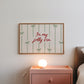 In My Jolly Era | Green Striped Bow Print