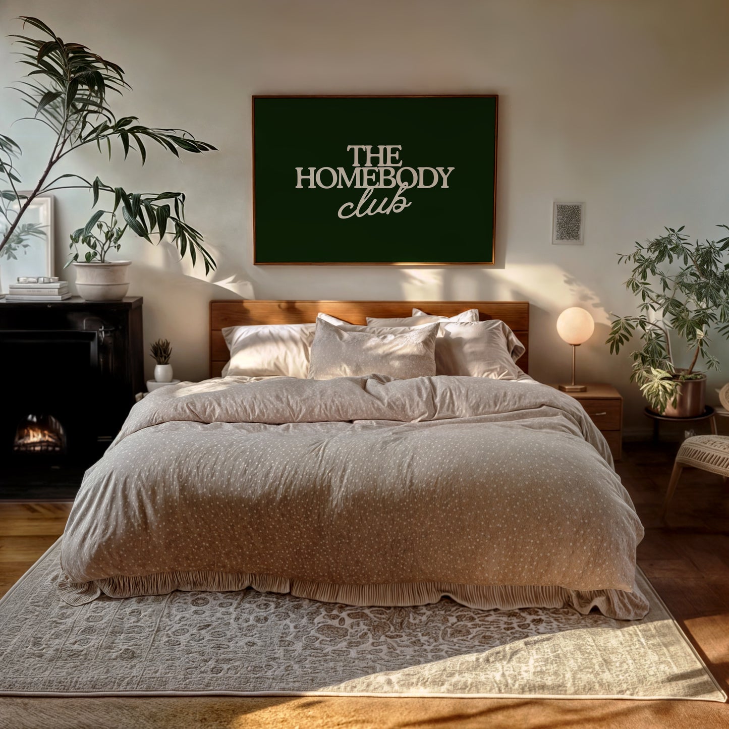 The Homebody Club — Dark Green Digital Print
