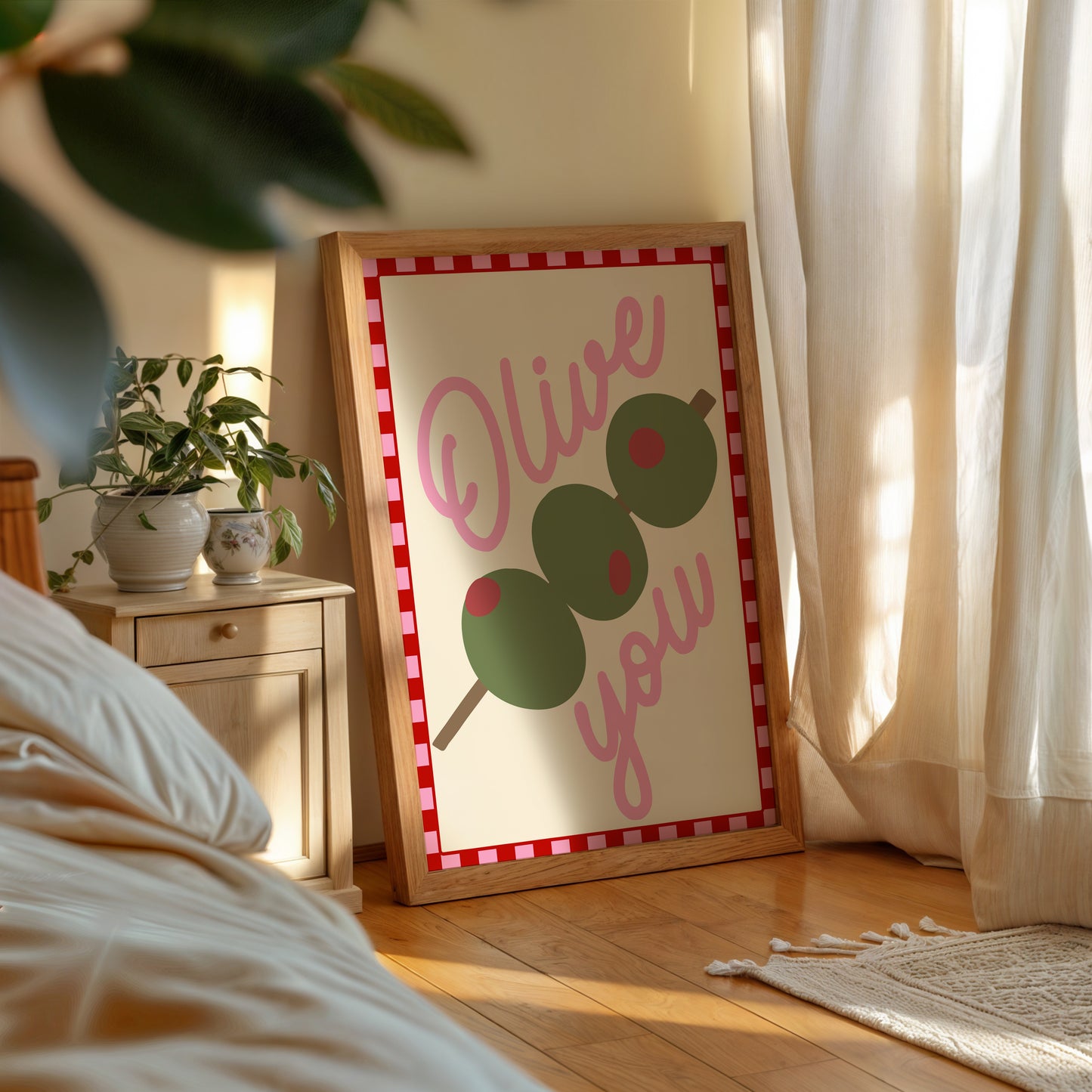 Olive I Love You Print - Digital Print