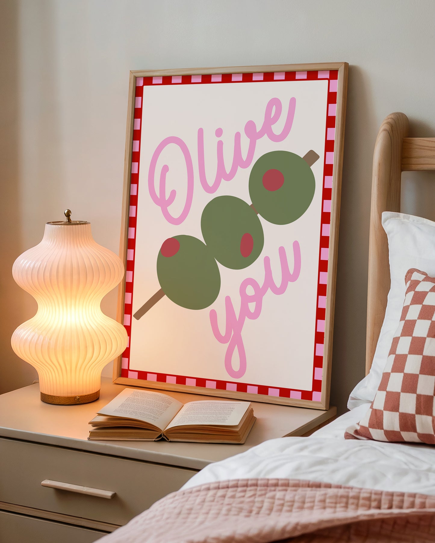 Olive I Love You Print - Digital Print