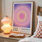 Angel Number Poster 222 Gradient Art - Digital Print