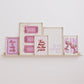 Pink Preppy Coquette Gallery Set of 5 - Digital Print