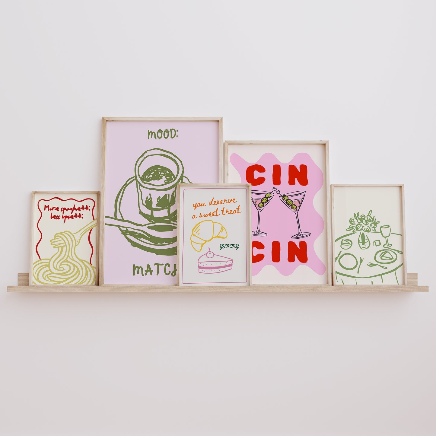 Trendy Kitchen Gallery Set of 10 - Digital Prints