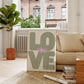 Sage & Pink Love You Art Print