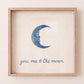 You, Me & The Moon — Celestial Digital Print