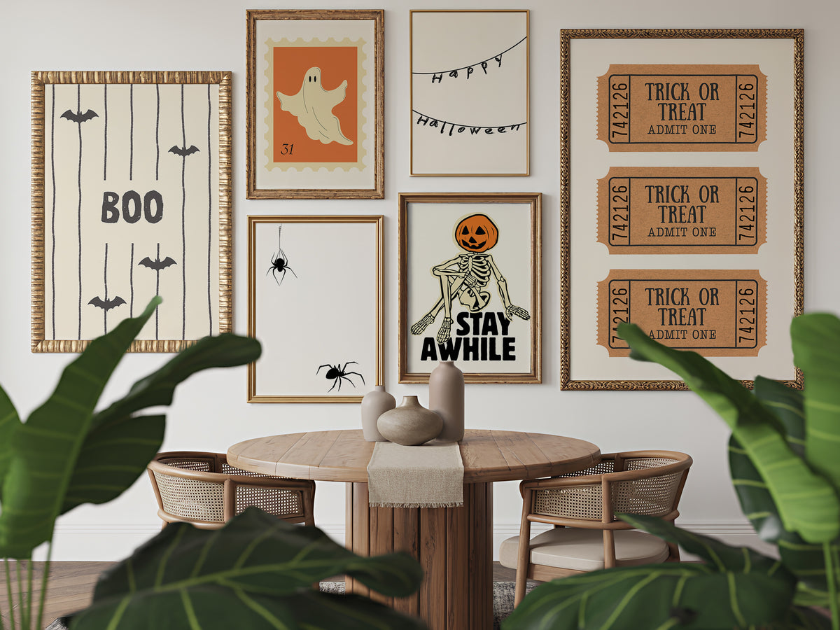 Set of 10 — Halloween Gallery Wall Set