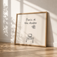 Panic at the Desko | Funny Office Disco Ball Print