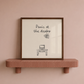 Panic at the Desko | Funny Office Disco Ball Print
