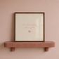 I'm Literally Just A Girl | Pink Heart Print