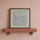 Calm Down Corner Print | Blue Striped
