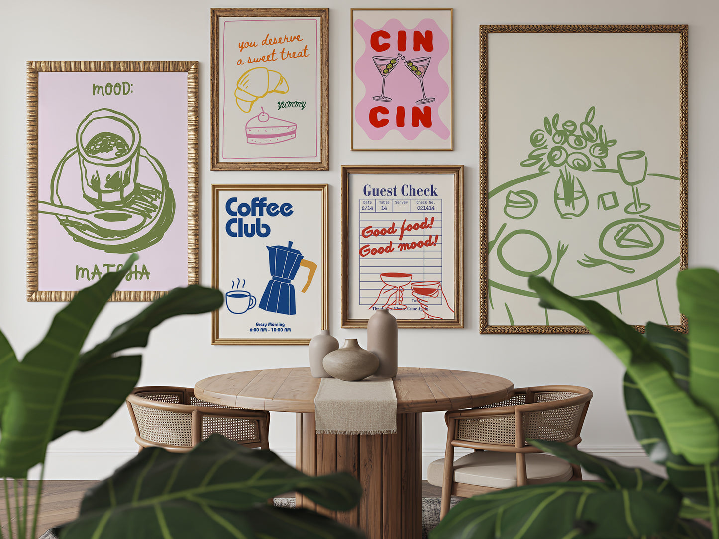 Trendy Kitchen Gallery Set of 10 - Digital Prints