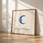 You, Me & The Moon — Celestial Digital Print