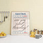 See You Next Tuesday Vintage Guest Check Poster - Digital Print