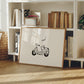 Ciao! Vespa Hand Drawn Art - Digital Print