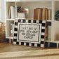 Text Me If You Run Out Of Toilet Paper Checkered Print - Digital Print
