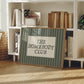 The Homebody Club Green Striped Print -  Digital Print