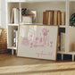 Pink Cozy Dinner Club Art - Digital Print
