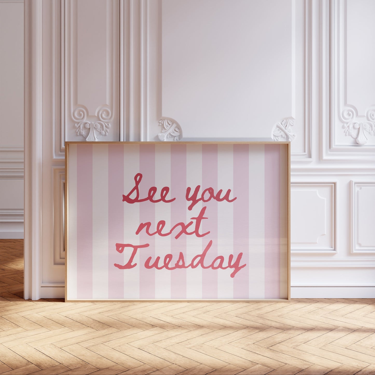 Pink Red See You Next Tuesday